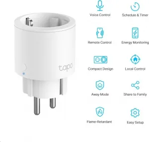 TP-link Tapo P115(1-pack) WiFi mini múdra zásuvka, Energy monitoring, 16A, nemecký typ zásuvky