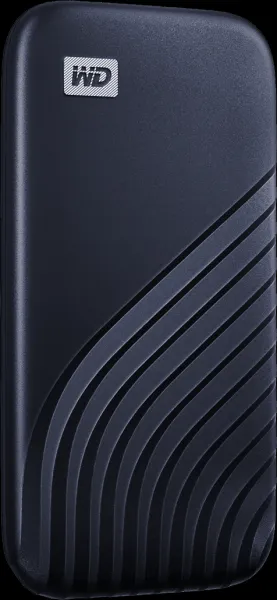 SanDisk WD My Passport SSD externý 2 TB , USB-C 3.2 , 1050/1000 MB/s R/W PC a Mac , polnočne modrá