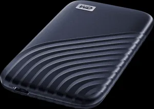 SanDisk WD My Passport SSD externý 2 TB , USB-C 3.2 , 1050/1000 MB/s R/W PC a Mac , polnočne modrá
