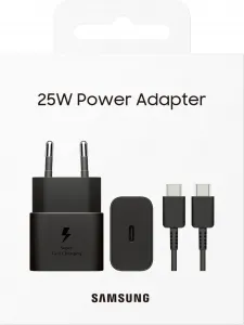 EP-T2510XBE Samsung USB-C Nabíjačka 25W, Čierna