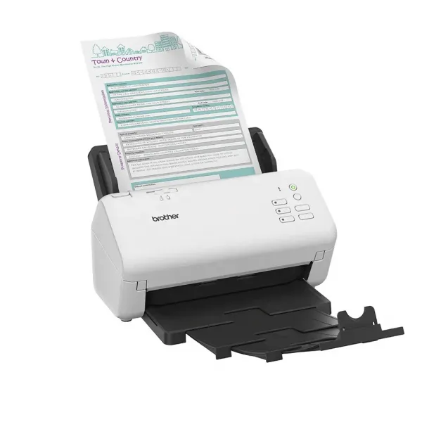 Skener BROTHER ADS-4300N DUALSKEN A4 40 str./80 duálny 600x600 60ADF USB LAN