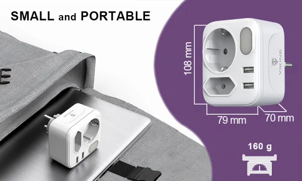 Viking síťový adaptér AC22