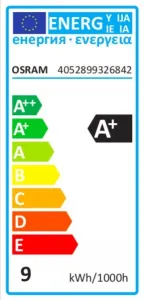 Žiarovka OSRAM® LED FR 060 (ean6842) non-dim, 8,5W/827 E27 2700K Value CLASSIC A