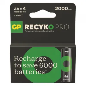 Nabíjacie batérie GP ReCyko Pro AA HR6 4ks