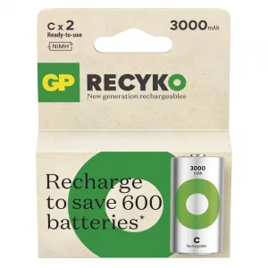 Nabíjacie batérie GP ReCyko D HR20 2 ks