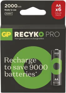 Nabíjacia batéria GP ReCyko Pro Professional (AA) 6 ks