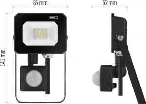EMOS LED reflektor SIMPO s pohybovým čidlom 10 W neutrálna biela