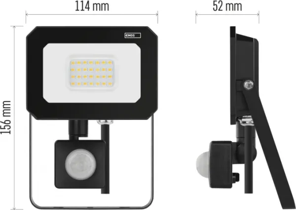 EMOS LED reflektor SIMPO s pohybovým čidlom 20 W neutrálna biela