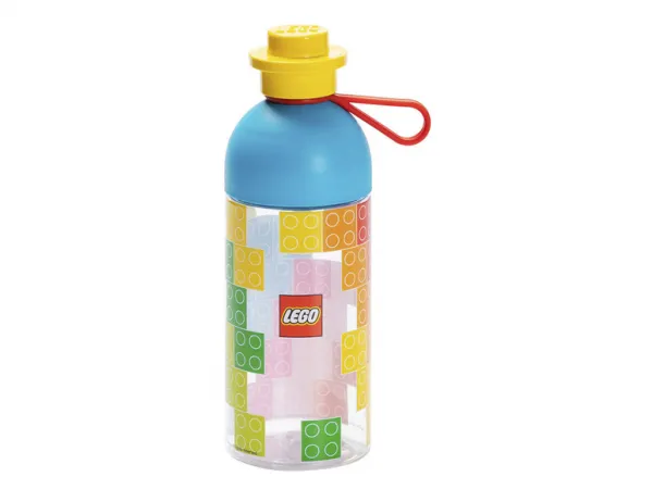 LEGO BAGS - fľaša na pitie Iconic - transparentná