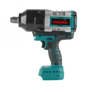 ONEVAN 3/4" 3100 N·m Bezuhlíkový Elektrický Rázový Uťahovák | Pre 18V Batériu Makita Batéria: 2ks batéria