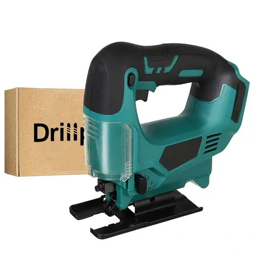 Drillpro elektrická akumulátorová priamočiara píla vhodná pre batériu MAKITA18V Batéria: Bez batérie