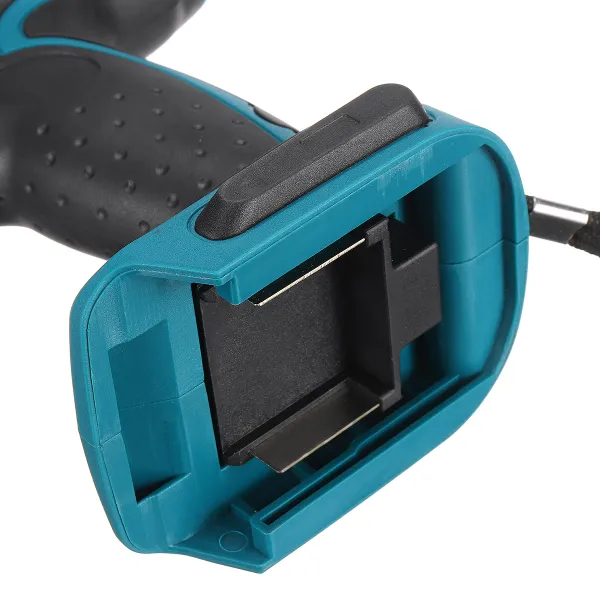 Drillpro akumulátorový elektrický skrutkovač, vrtačka bez príklepu pre batériu Makita 18V Batéria: Bez batérie