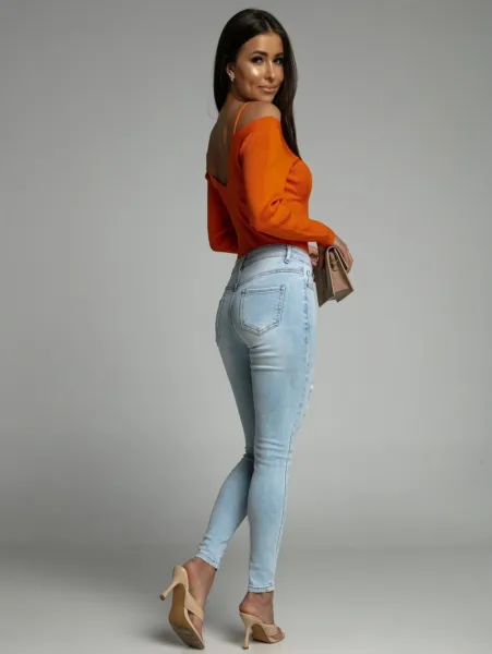 ASPERISSIA Dámsky top FELLIS Farba: Oranžová, Konfekčná veľkosť: ONESIZE