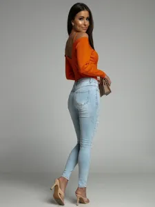 ASPERISSIA Dámsky top FELLIS Farba: Oranžová, Konfekčná veľkosť: ONESIZE