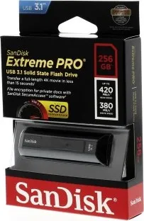 SanDisk Extreme PRO USB 3.1  256 GB 85235110