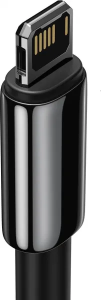 Baseus Tungsten Gold USB-Lightning kábel, 2,4A, 1m (čierny) 025645