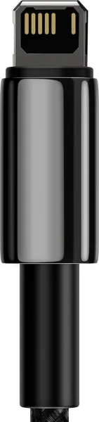 Baseus Tungsten Gold USB-Lightning kábel, 2,4A, 1m (čierny) 025645