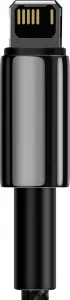 Baseus Tungsten Gold USB-Lightning kábel, 2,4A, 1m (čierny) 025645