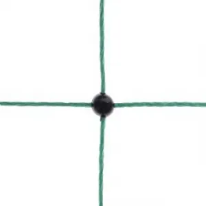 KERBL ELEKTRICKÁ SIEŤ PRE HYDINU 50 M X 106 CM,DVOJITÝ HROT, ZELENÁ