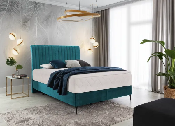 ArtElta Manželská posteľ BLANCA Boxspring | 140 x 200 cm Farba: Lukso 10