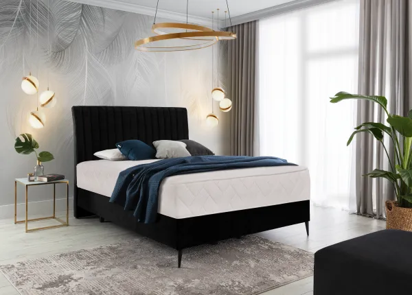 ArtElta Manželská posteľ BLANCA Boxspring | 140 x 200 cm Farba: Lukso 38