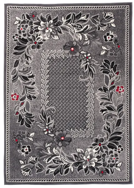 DECOREUM Koberec 7192B  sivá Rozmery (v): 80x300