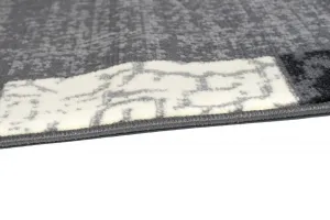 DECOREUM Koberec K872A  sivá Rozmery: 100x250