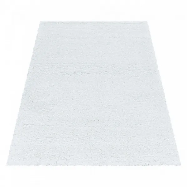 Koberec Fluffy Super Soft biely