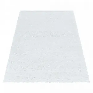 Koberec Fluffy Super Soft biely
