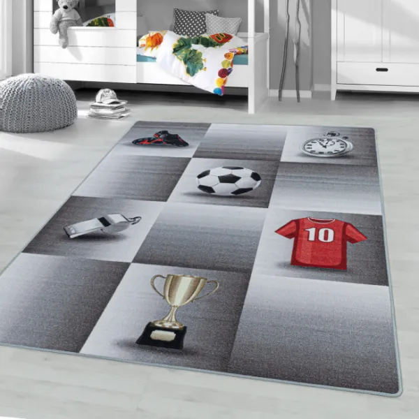 Detský protišmykový koberec Play pre malého futbalistu