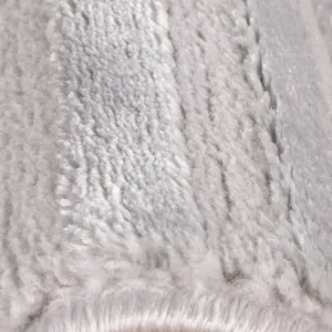 Koberec 3D Sahara ilúzia, sivý