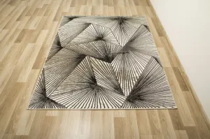 Koberec Studio E840A Geometria čierny / krémový