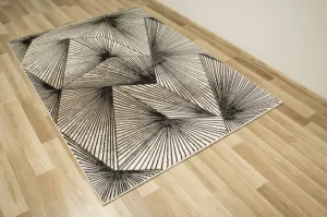 Koberec Studio E840A Geometria čierny / krémový