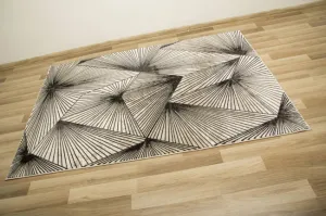 Koberec Studio E840A Geometria čierny / krémový
