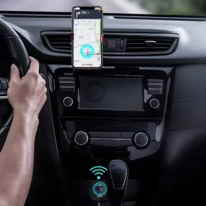 Baseus USB, AUX Bluetooth 5.0 audio adaptér (čierny) 018738