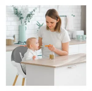 Stolička na kŕmenie Tulano Morsel Grey