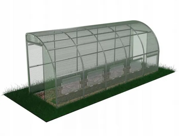 Garden Line Fóliovník ke zdi s 5 segmenty FLOE 600x150 cm zelený