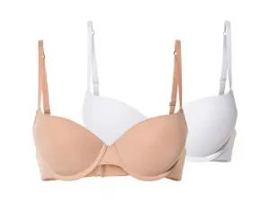 esmara® Dámska push-up podprsenka, 2 kusy