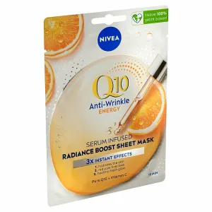NIVEA Q10 Energy protivrásková plátenná maska 1 ks