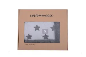 Cottonmoose Hrubá deka šedá hviezda