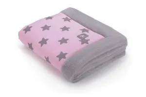 Cottonmoose Hrubá deka ružová hviezda