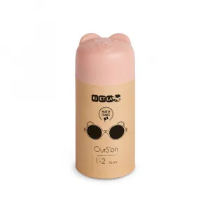 KiETLA slnečné okuliare OURS'ON 0-1 rok LIGHT PINK