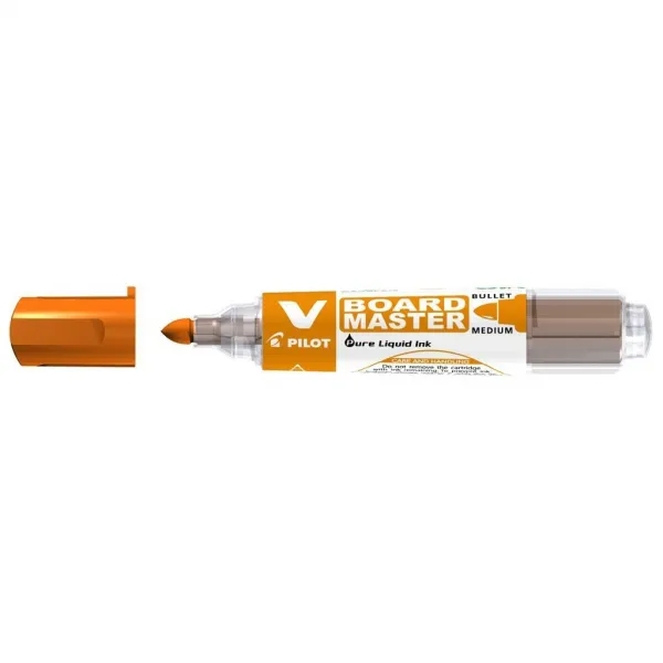 PILOT - Popisovač na tabule, 2,3 mm, kuželový, "V-Board Master", oranžový