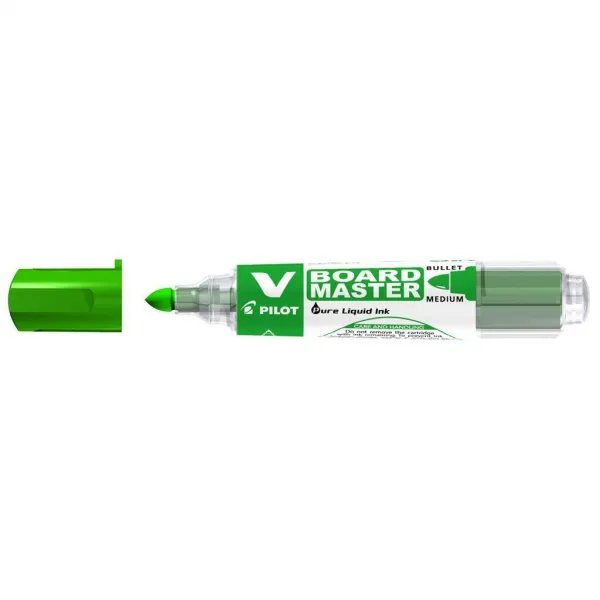PILOT - Popisovač na tabule, 2,3 mm, kuželový, "V-Board Master", zelený