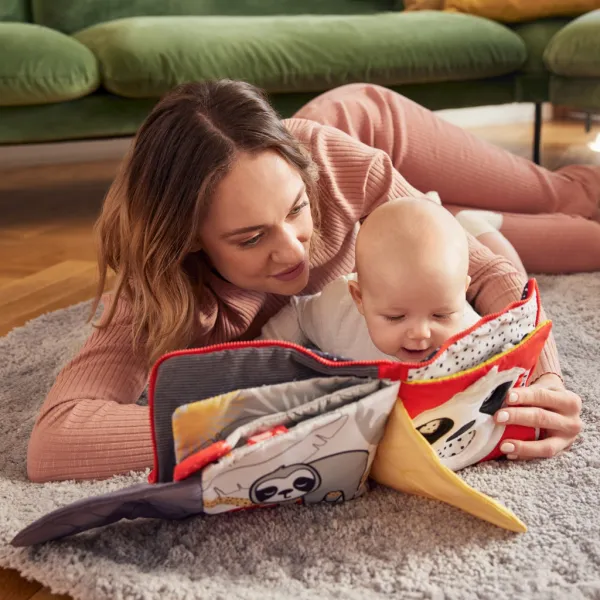 Canpol Babies senzorická knižka Sensory Panda BabiesBoo