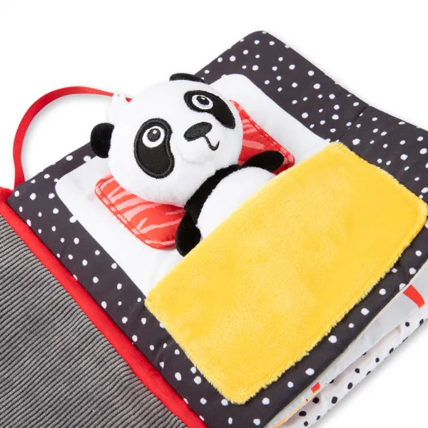 Canpol Babies senzorická knižka Sensory Panda BabiesBoo