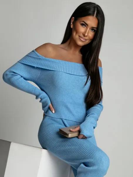 ASPERISSIA Dámsky komplet NIFRA Farba: Modrá, Konfekčná veľkosť: M/L