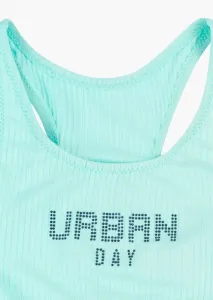 LOSAN Tyrkysové dvojdielne plavky URBAN bralet Veľkosť: 128