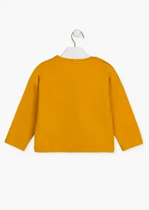 LOSAN Mikina Shine Yellow Veľkosť: 110