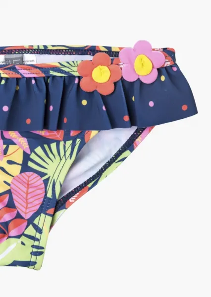 LOSAN Spodný plavkový diel Flower Navy Veľkosť: 116